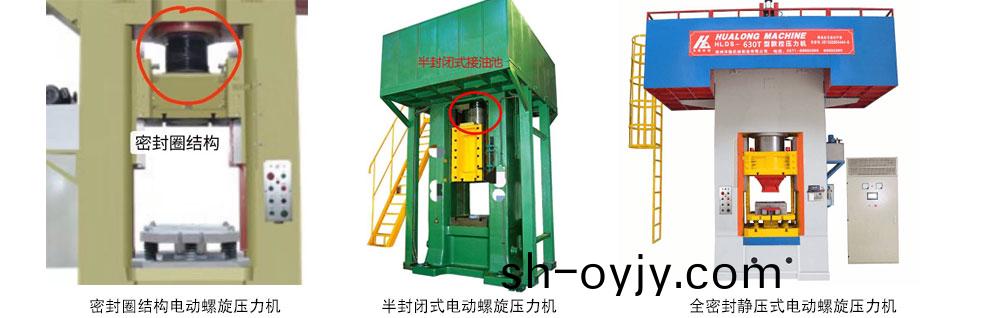 各種(zhong)類型電動螺(luo)鏇(xuan)壓力機