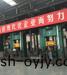 630T鎂(mei)碳磚(zhuan)壓力機(ji)生(sheng)産現場